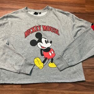 Juniors Mickey Mouse Sweatshirt